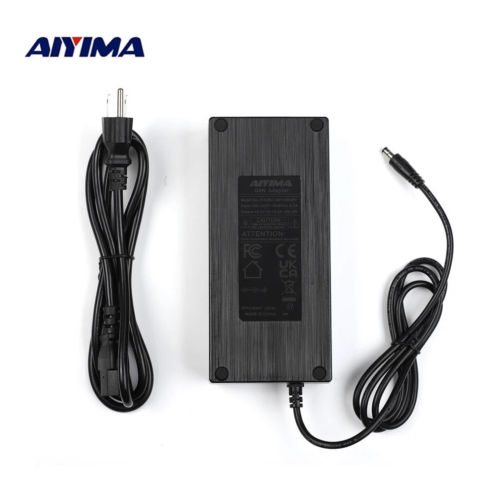 AIYIMA Audio GaN 48V 10A/5A DC chargeur d'alimentation amplificateur adaptateur d'alimentation pour 