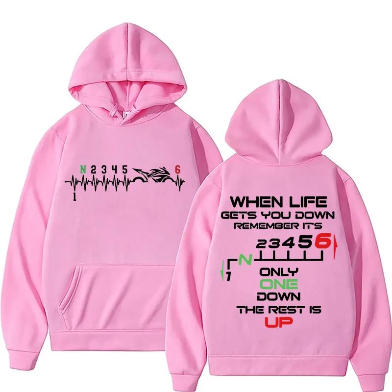 Nouveau sweat à capuche 1N23456 pour motards, motif battement de cœur, pour femmes et hommes, automn