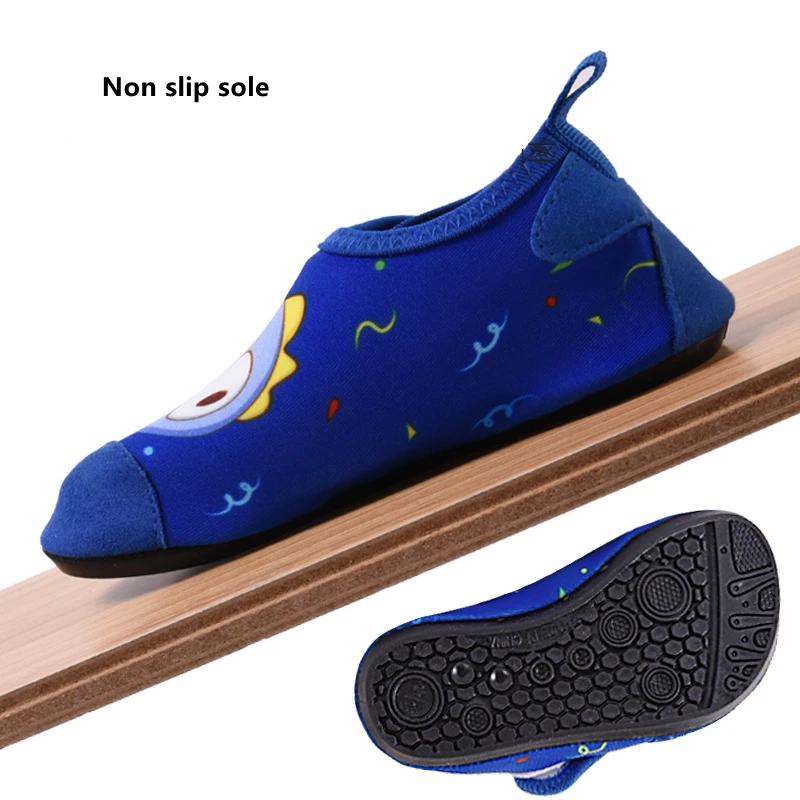 Chaussures de natation d'été pour enfants, chaussures d'extérieur, pataugeoire de plage, séchage rap