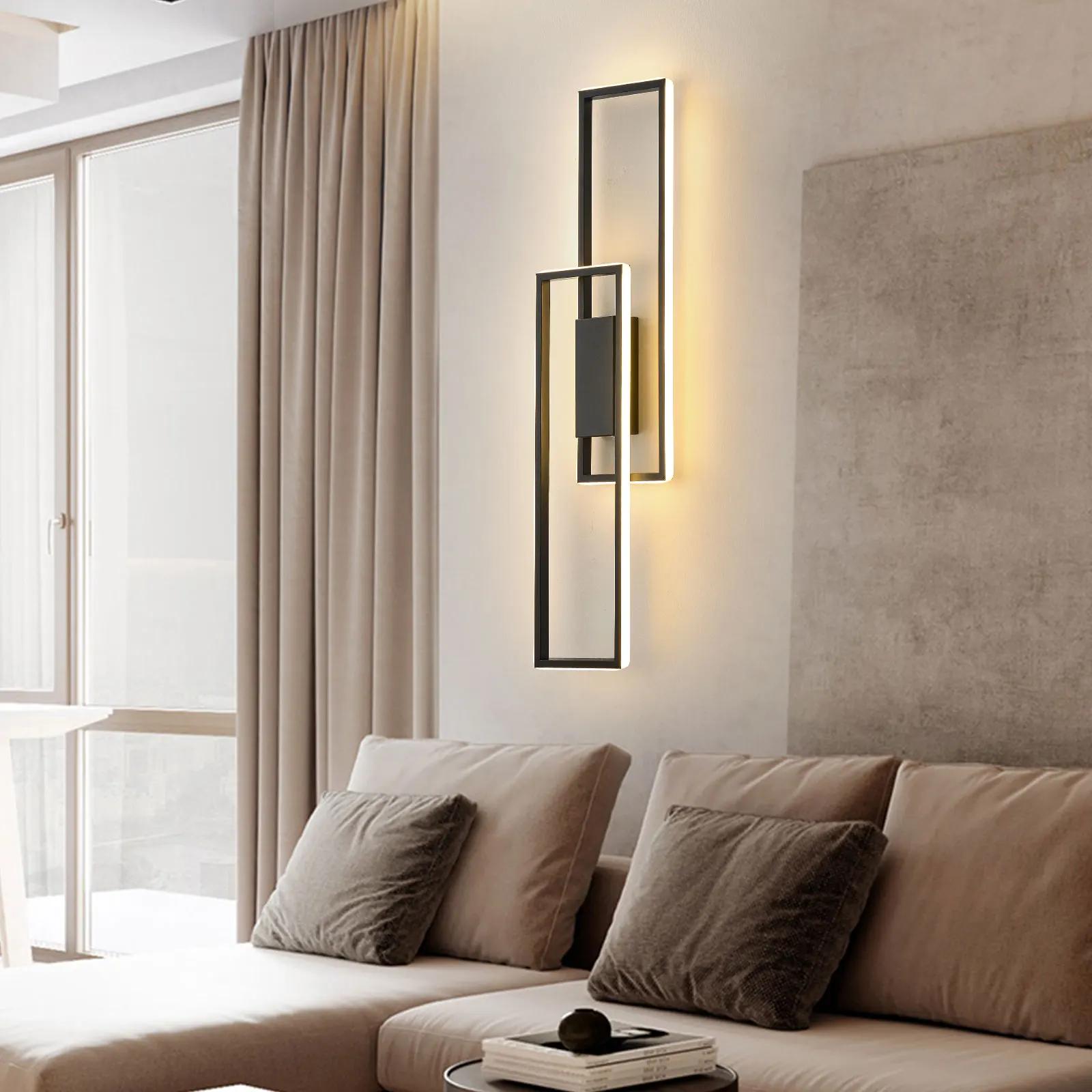 Applique Murale LED d'NikModerne, Température et Luminosité Réglables, pour Chambres à Coucher, Esca