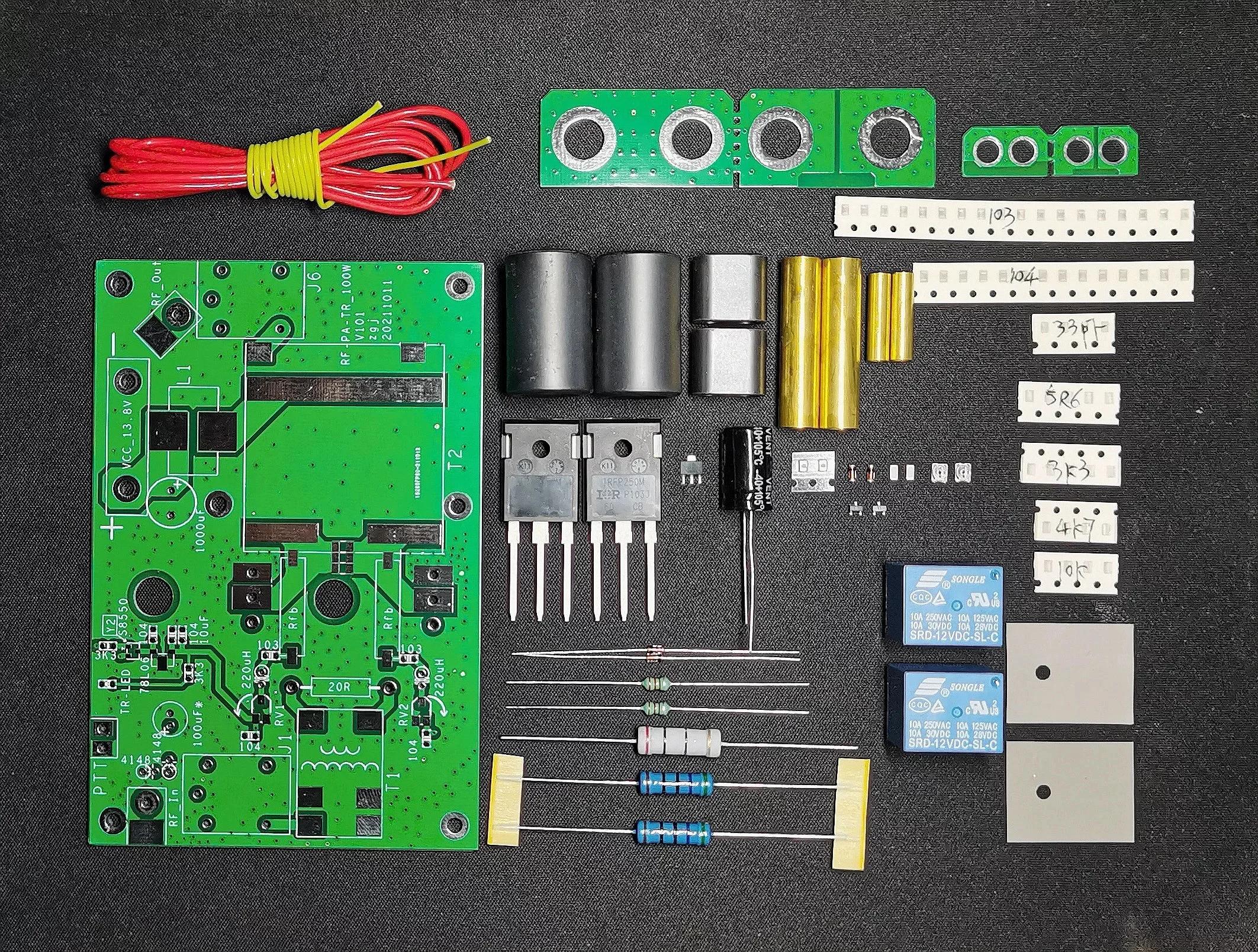 Amplificateur de puissance RF 120W, commutateur émetteur-récepteur automatique linéaire haute fréque