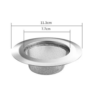Bouchon collecteur de cheveux pour baignoire en acier inoxydable, trou de vidange de douche, piège f