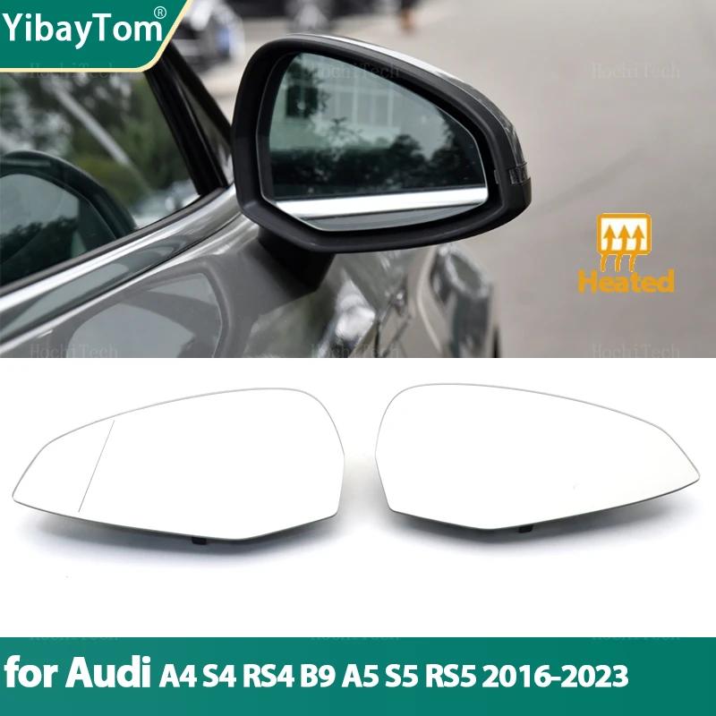 Verre de miroir chauffant côté gauche droit, lentille LH RH de remplacement pour Audi A4 S4 RS4 RS 4
