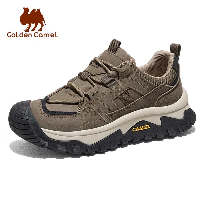 GOLDEN CAMEL – chaussures de randonnée en plein air pour hommes et femmes, baskets respirantes antid