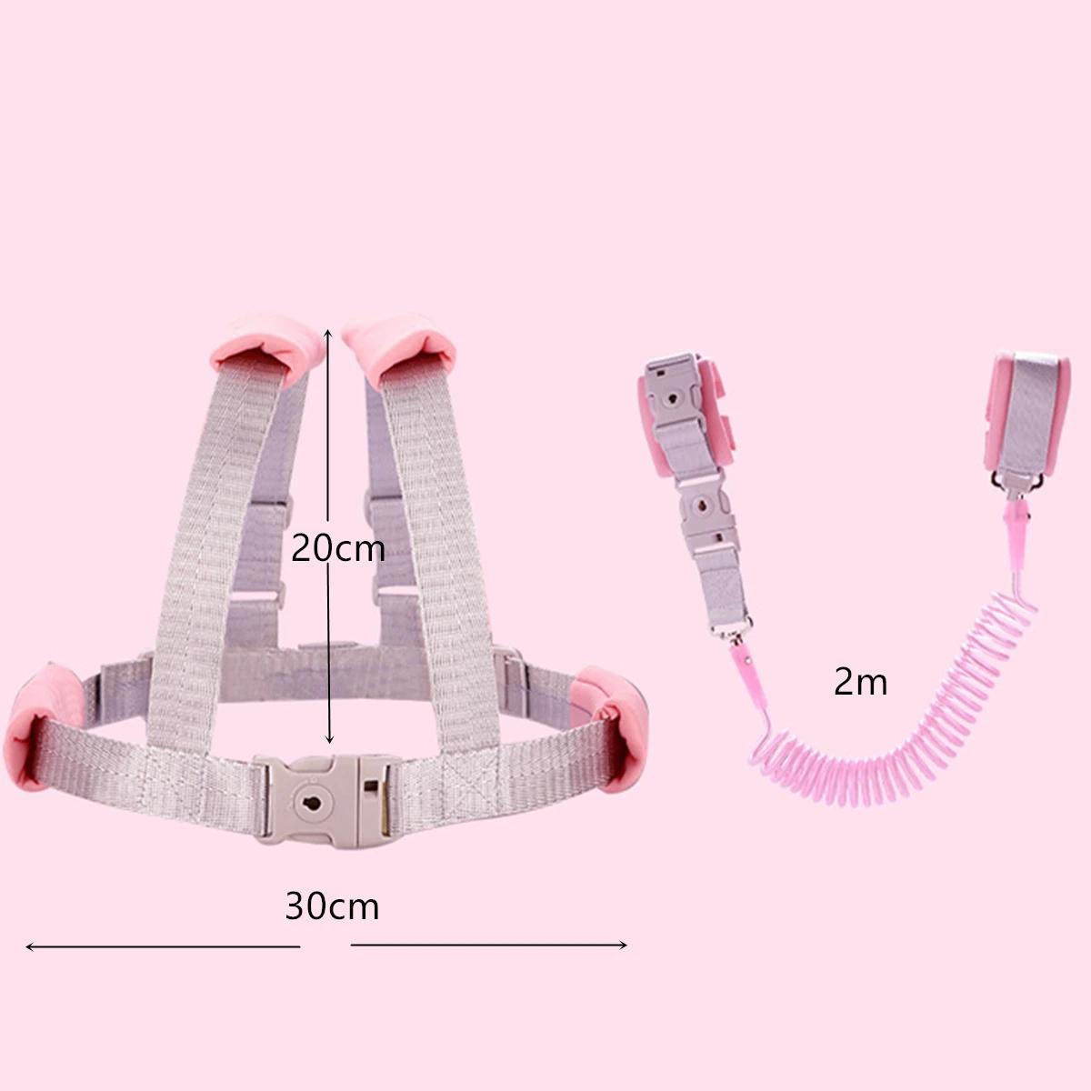Ceinture de prévention des pertes pour nourrissons et jeunes enfants, corde de traction, bracelet de