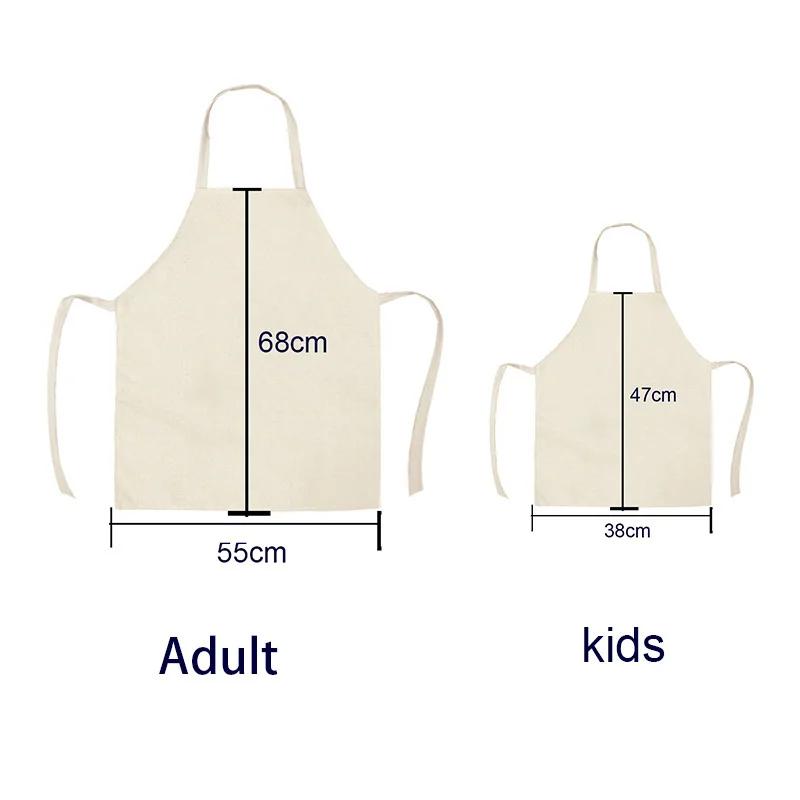 Tablier de cuisine avec Photo personnalisée pour femmes et hommes, bavoir de cuisson à la taille, ou