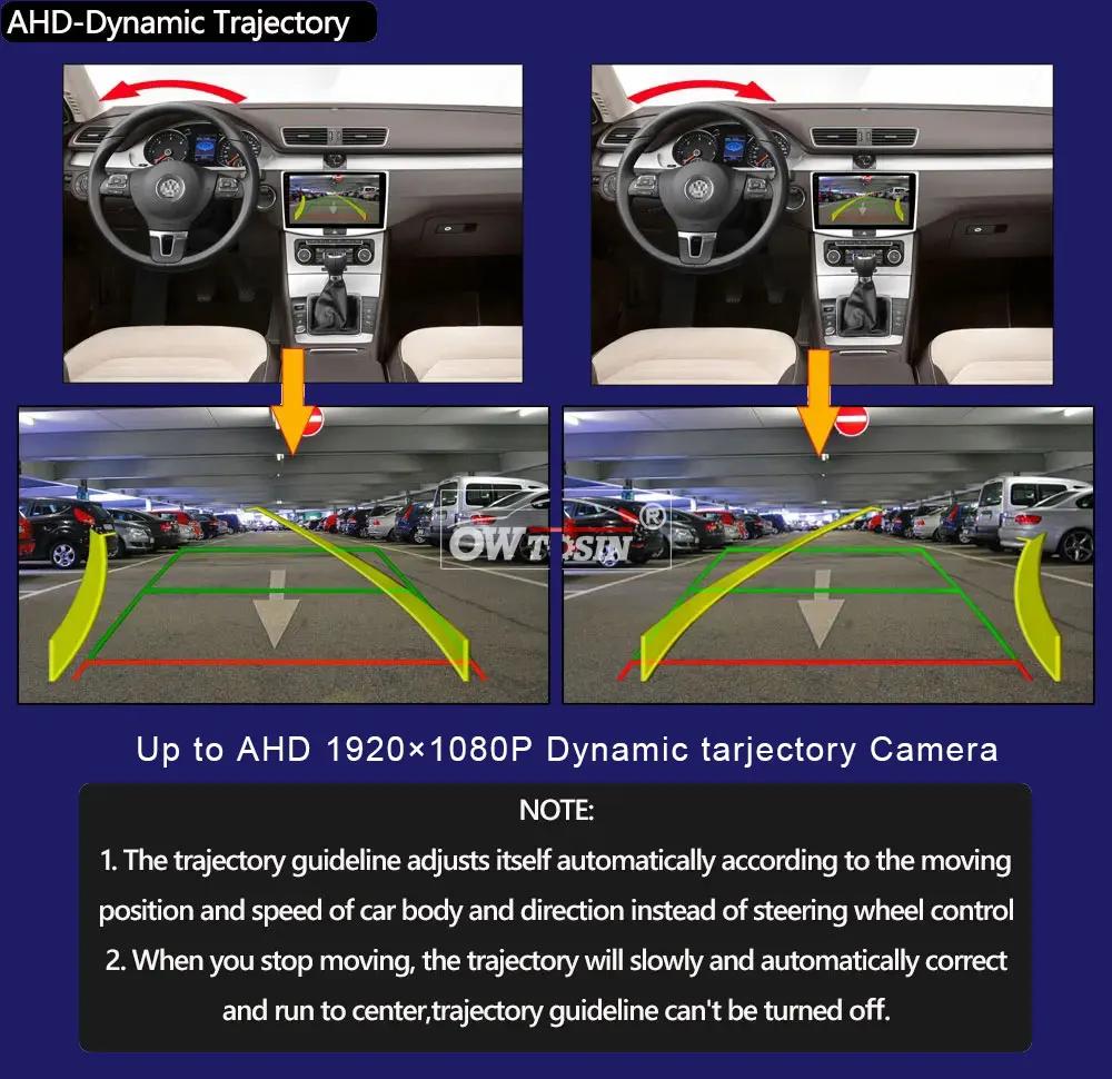 AHD 720P/1080P Fisheye caméra de recul de voiture pour BMW série 3 X3 X5 X6 E53 E90 E91 E92 E83 E38 