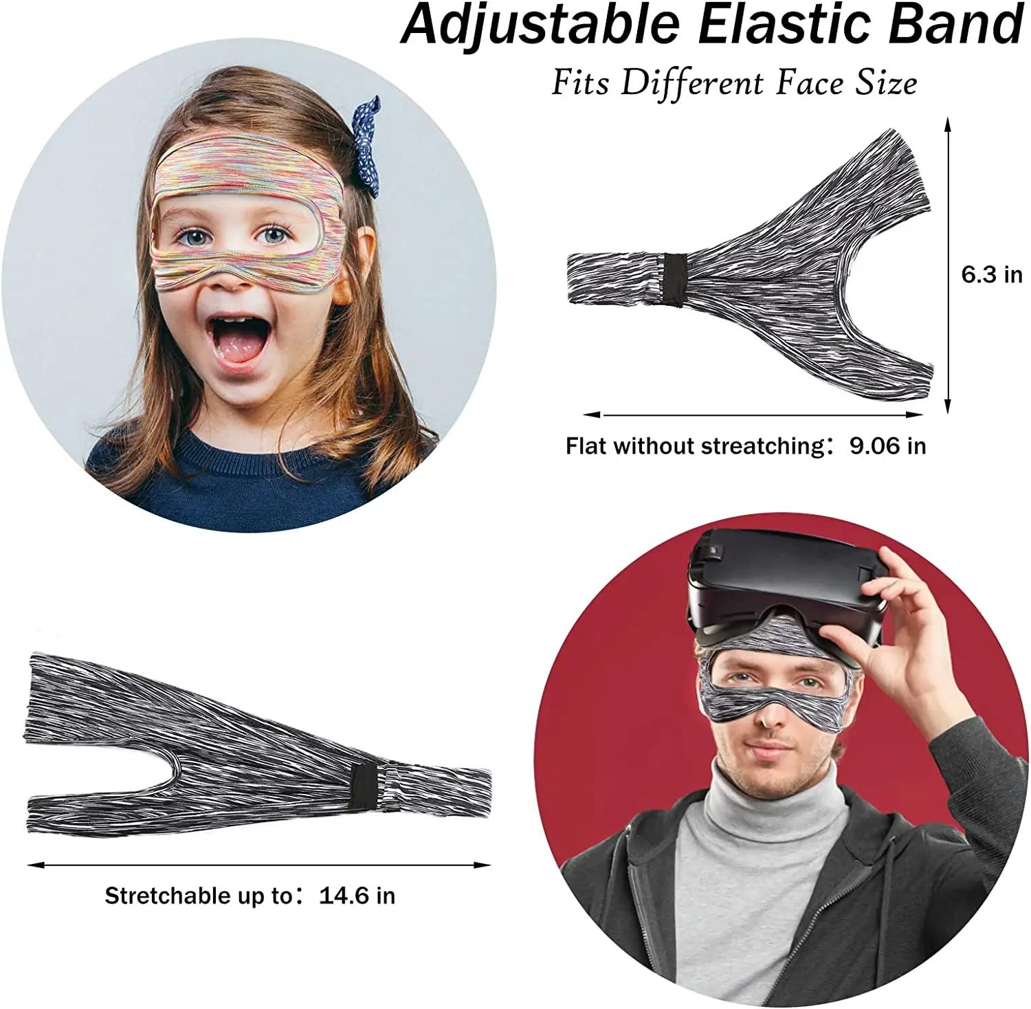Pour Oculus Quest 2 accessoires VR masque couverture respirant bandeau de sueur casque de réalité vi