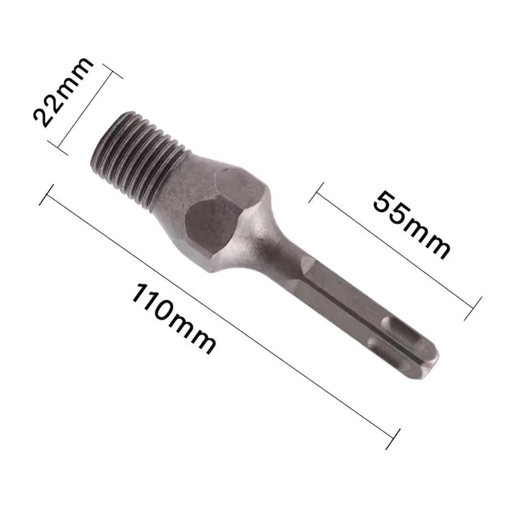 Adaptateur d'arbre pour marteau électrique M22, 1 pièce, adaptateur d'embout à noyau de diamant, arb