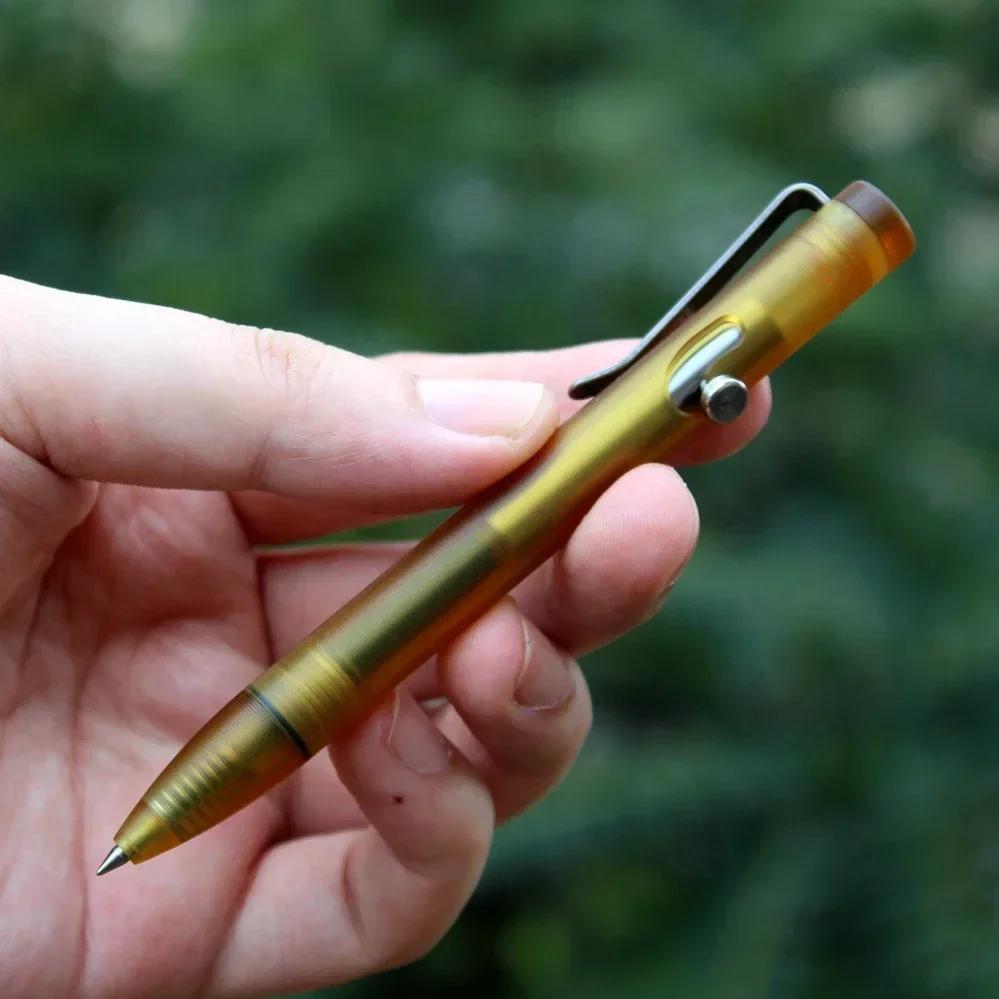 EDC – stylo de Signature en alliage de titane et PEI importé, outils d'extérieur portables multifonc