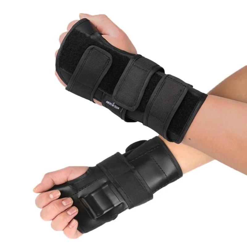Support de poignet de ski pour hommes et femmes, 1 paire, équipement de protection des mains, coussr
