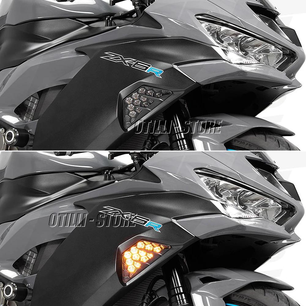 Nouveau NINJA ZX6R ZX-6R 2013 - 2023 2022 clignotant avant feux LED pour Kawasaki Ninja300 Ninja400 