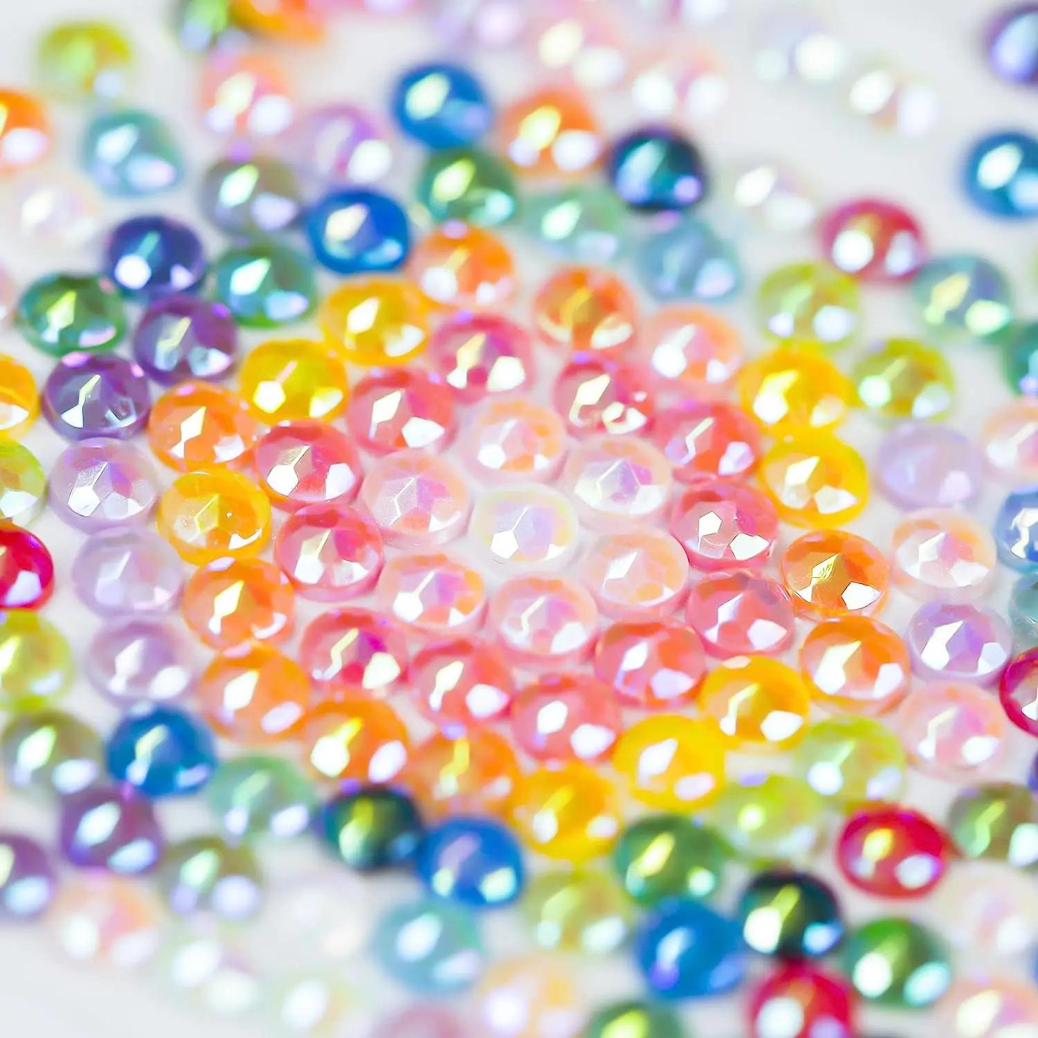 Perles de diamant de 60 couleurs pour accessoires de peinture de diamant 5D, forets de peinture de d