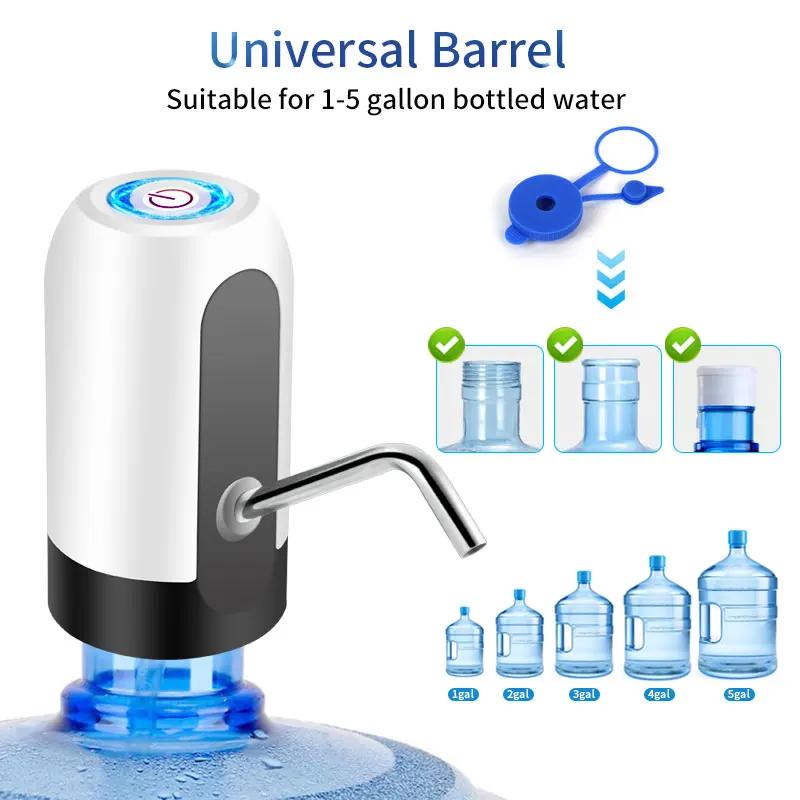 HiPiCok – pompe à bouteille d'eau, distributeur d'eau de 19 litres, chargeur USB, pompe à eau électr
