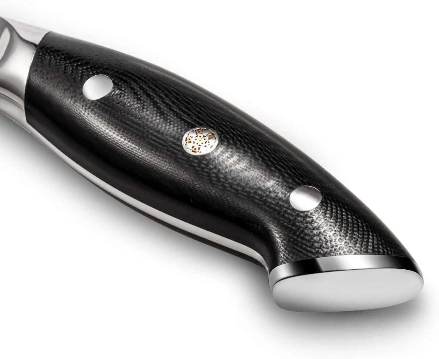 Couteau de cuisine en acier inoxydable de haute qualité, couteau de Chef damas, accessoires de cuisi