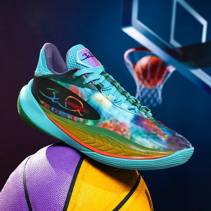 Wade chaussures de basket-ball professionnelles pratiques chaussures de sport basses respirantes ant