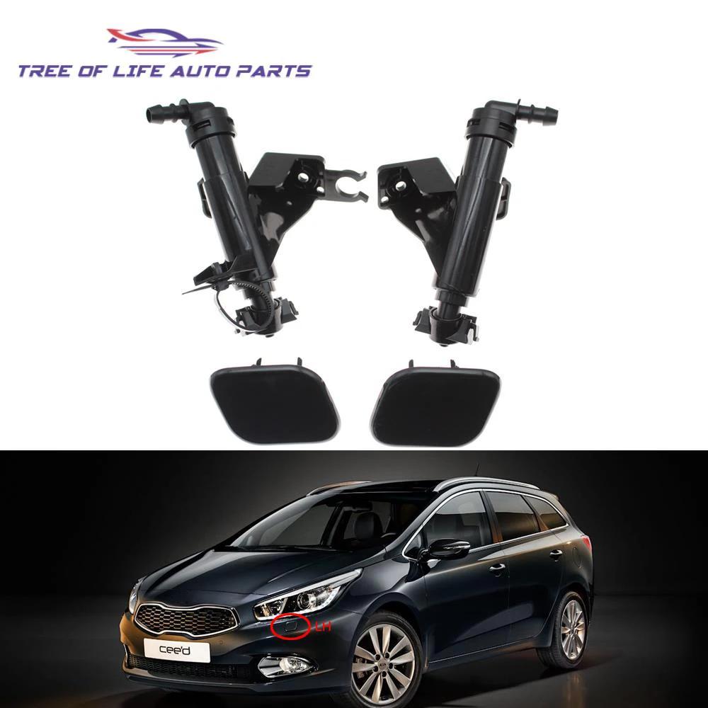 Avant Gauche et Droite Phare Rondelle Pulvérisateur Buse Pompe Cylindre Bouchon Jet Pour KIA CEED 20