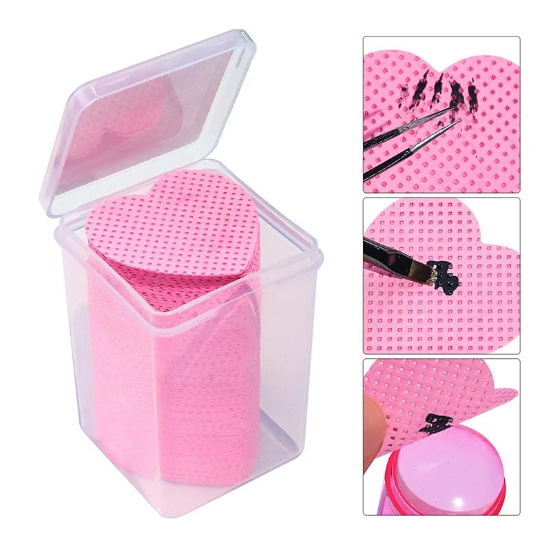 200pc Gel dissolvant de vernis à ongles lingettes nettoyant manucure dissolvant d'ongles non peluche
