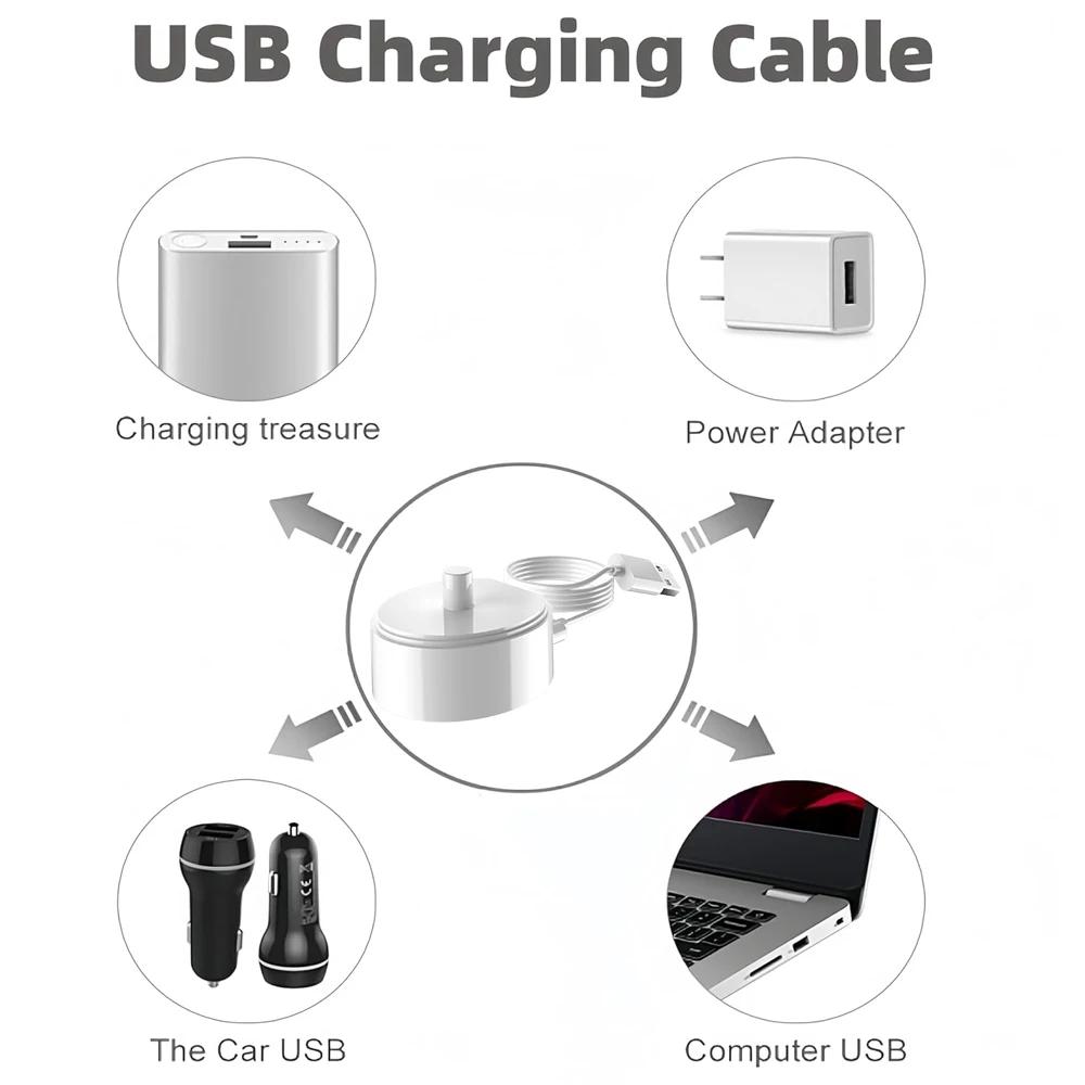 Base de chargeur de remplacement USB pour brosse à dents électrique Philips Sonicare, Base de charge
