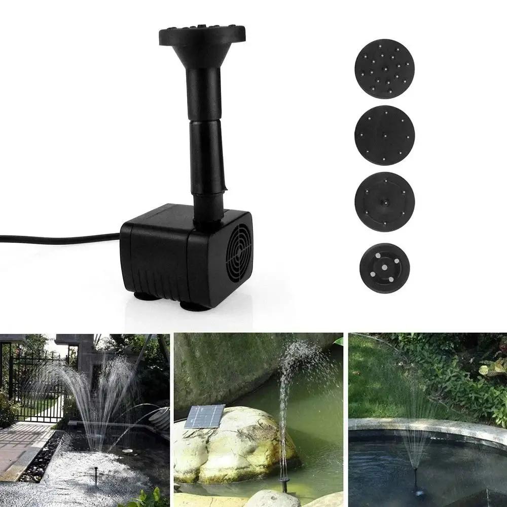 Mini pompe de fontaine solaire, kit de panneau d'alimentation, pompe à eau à panneau solaire pour pi