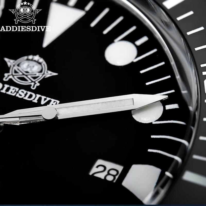 ADDIESDIVE montre analogique de luxe pour hommes BGW9 lunette en céramique lumineuse bulle miroir ve