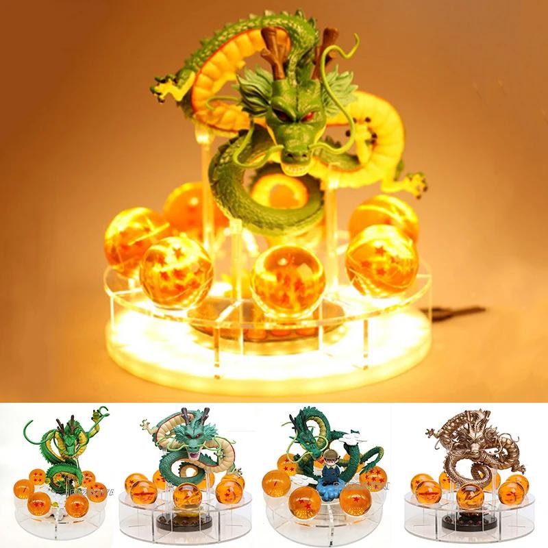 Anime Dragon Ball Z Shenron lampe Super Saiyan Goku figurine Dragon Ball shenlong modèle lumière Bas