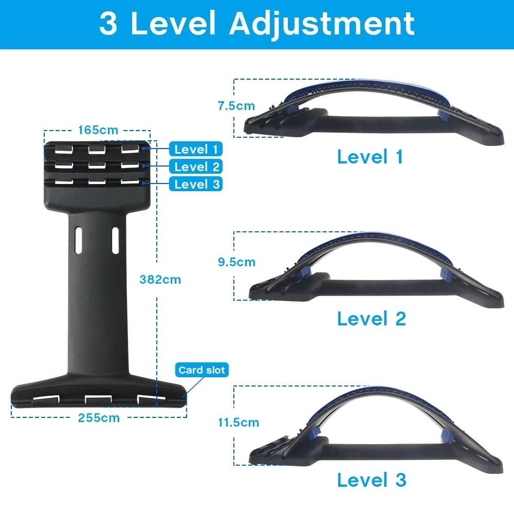 Civière de Massage magnétique pour le dos, relaxation musculaire, correcteur de thérapie de Posture,