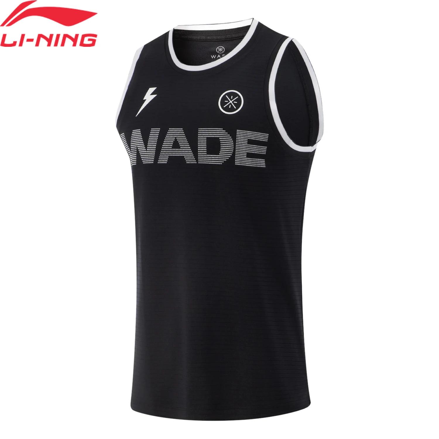Li-Ning Gilet de compétition Wade pour hommes AT DRY ULTRA en polyester, coupe régulière, respirant,