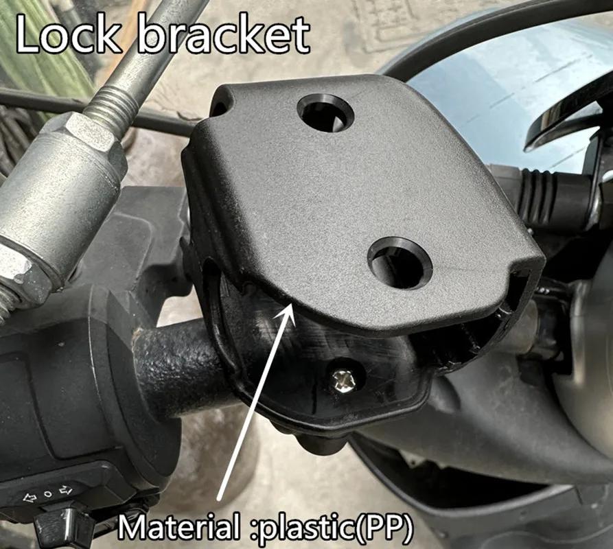 Falante moto frein à disque serrures manchon serrure siège cadre spécial serrures support de verroui