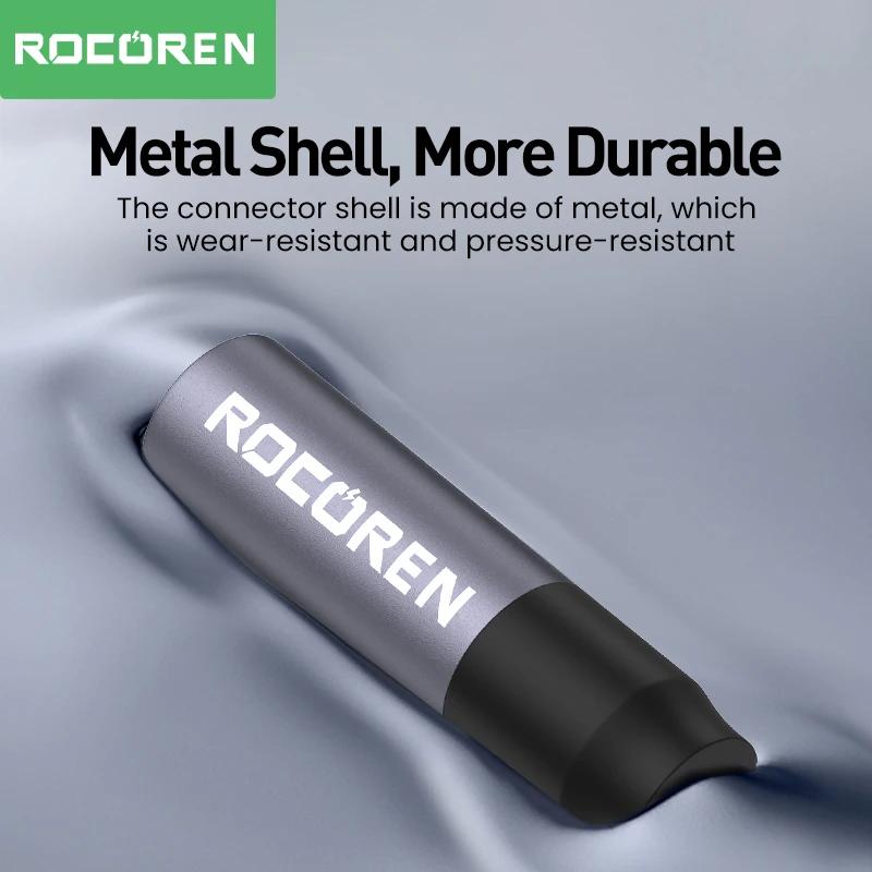 Rocoren-Câble audio mâle à mâle, jack 3.5mm, jack 3.5mm, audio m x, câble pour téléphone, sauna, tél