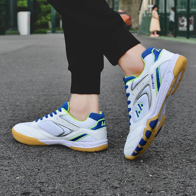 Chaussures Tennis Table Homme Qualité Supérieure - Baskets Intérieur Golf Volley Marque