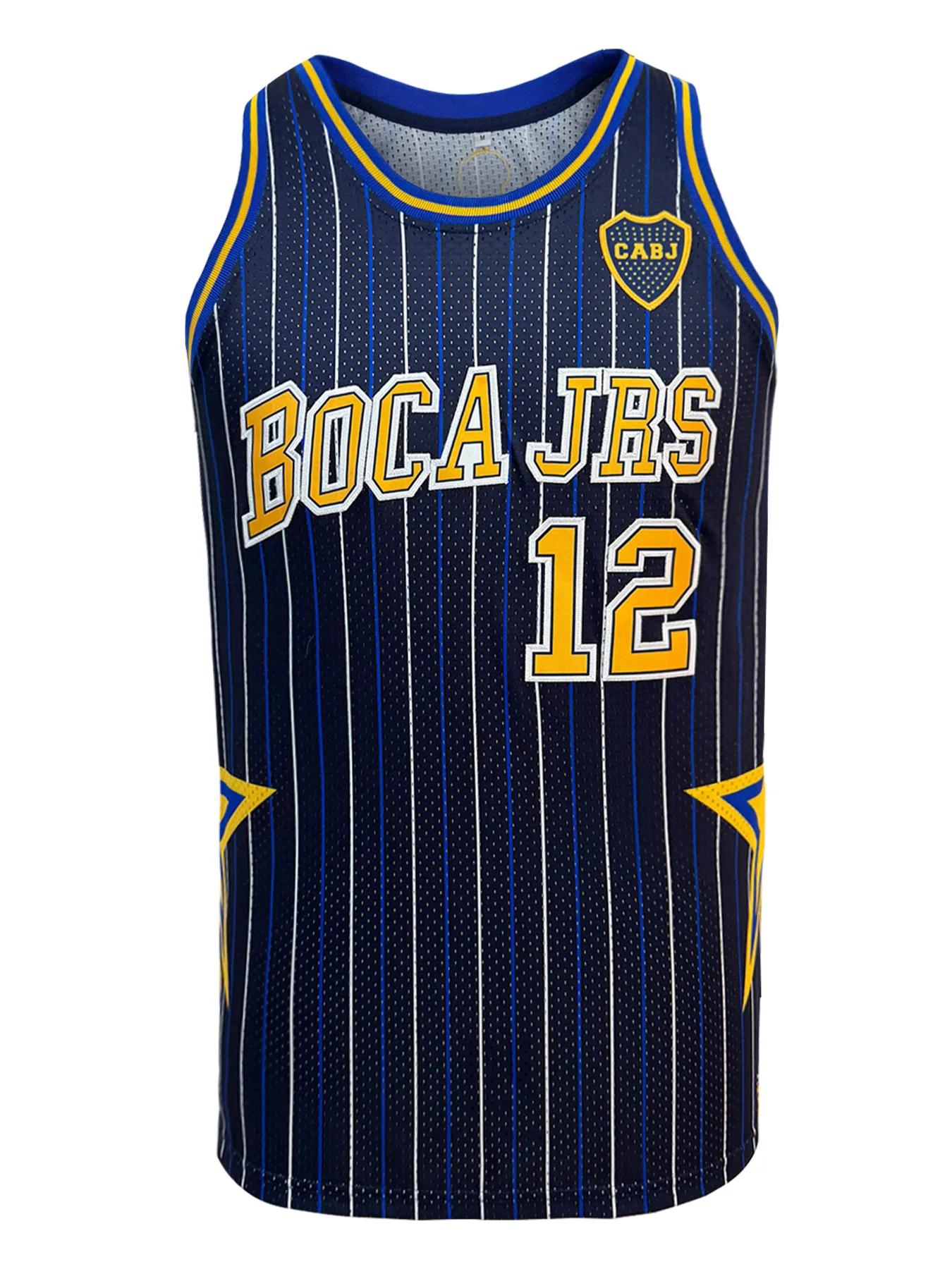 Maillot de basket-ball pour hommes avec lettres et numéros brodés, débardeur ample et respirant sans