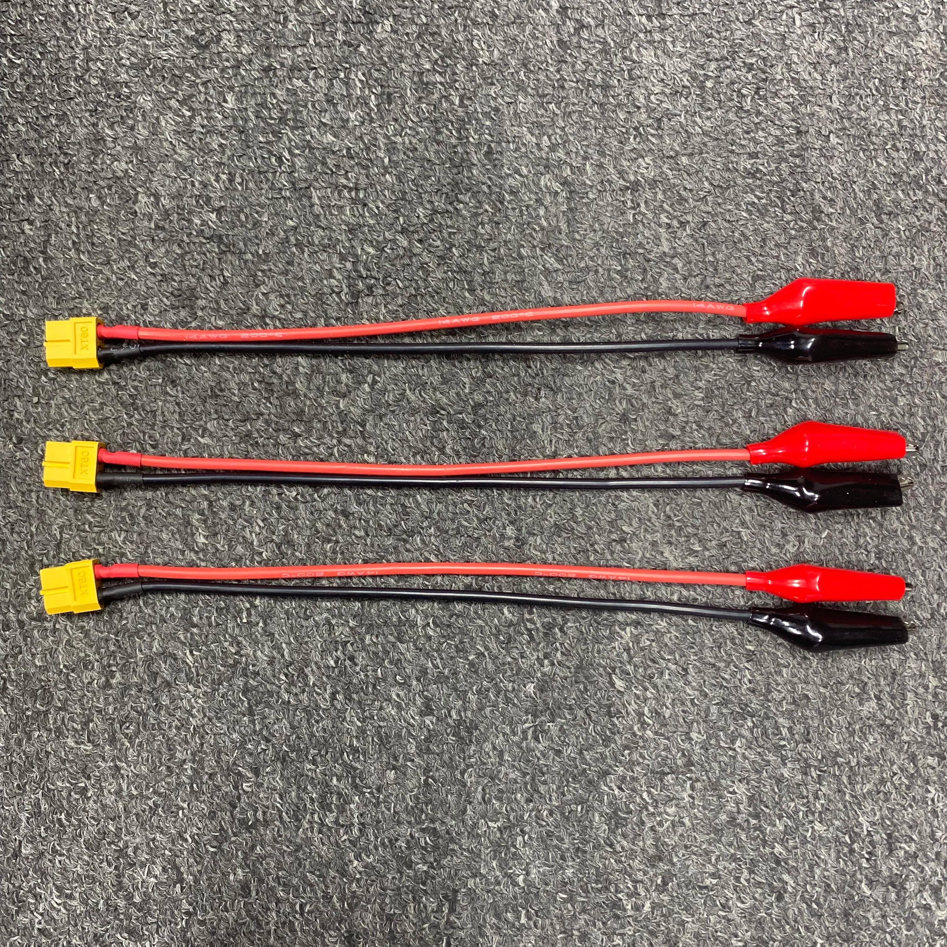 Pinces crocodiles pour câble de connecteur XT60, pour outil de mesure SKYRC NC2500 Pro, ligne d'entr