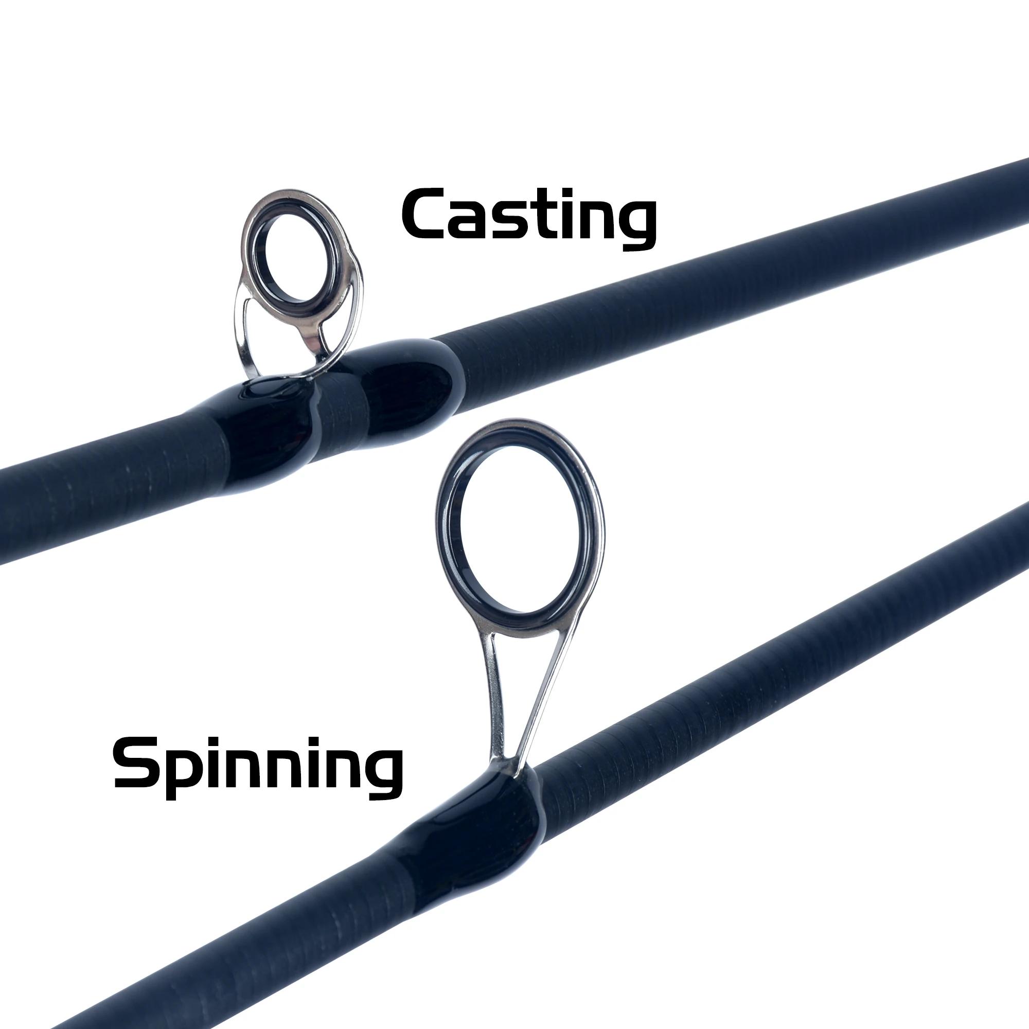 Phishger Spinning Bait Casting Travel Carbon Mini produit pour canne à pêche poids de moulage 5 - 30