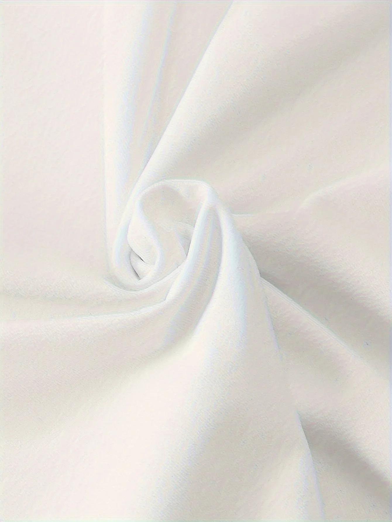 T-shirt à manches courtes imprimé ours Simple, Style décontracté et polyvalent, adapté aux vêtements
