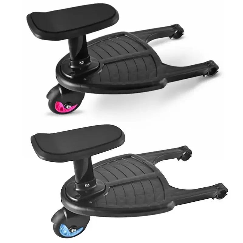 Adaptateur de pédale de poussette pour enfants, accessoire de poussette, remorque auxiliaire pour de