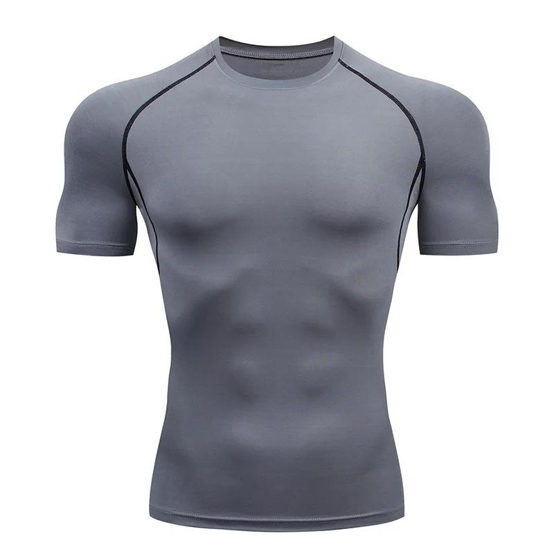 Chemise compression homme football - Séchage rapide, protection éruptions cutanées sport