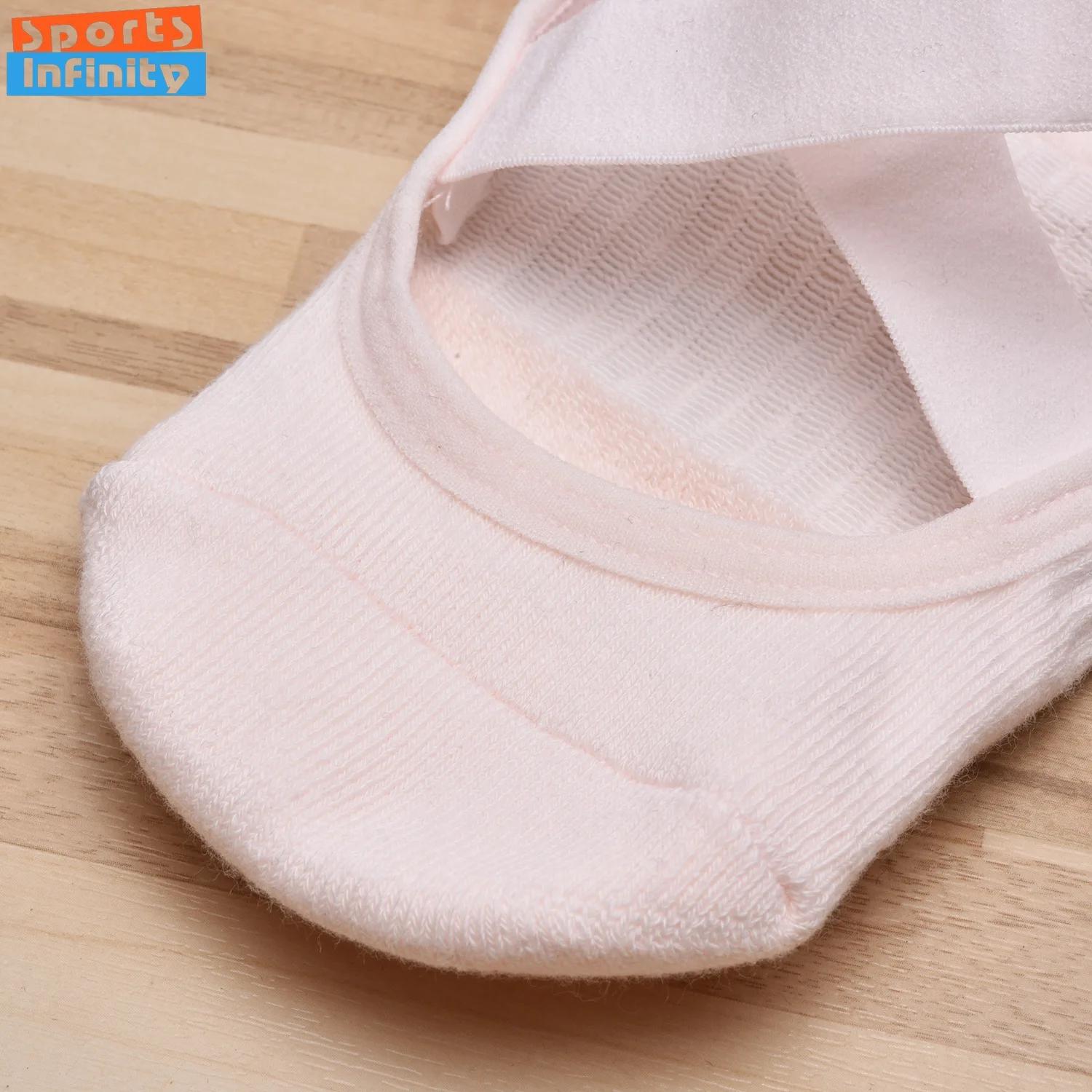 Chaussettes de Yoga femmes bas bretelles croisées anti-dérapant professionnel Pilates Fitness