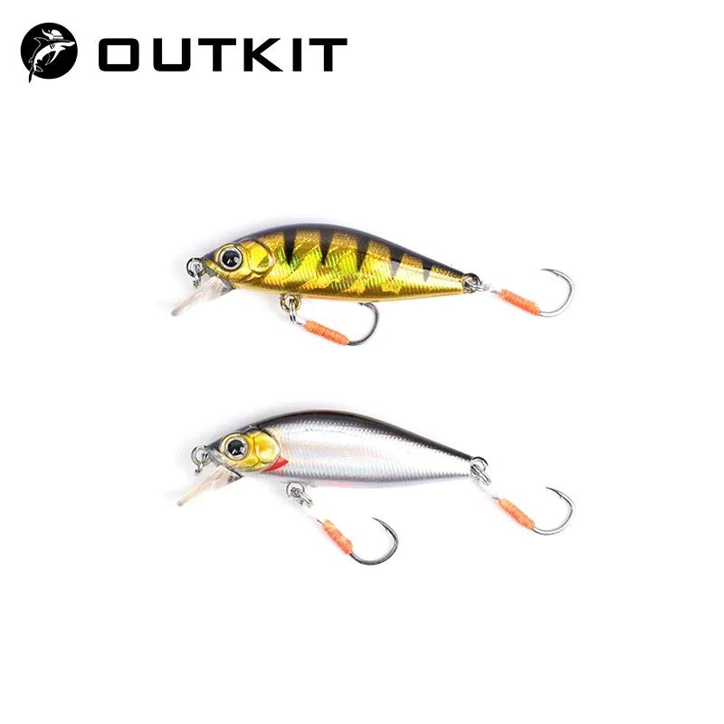 OUTKIT 2022 nouvelle arrivée conception japonaise petits leurres leurre de pêche 3.2g 45mm coulant v