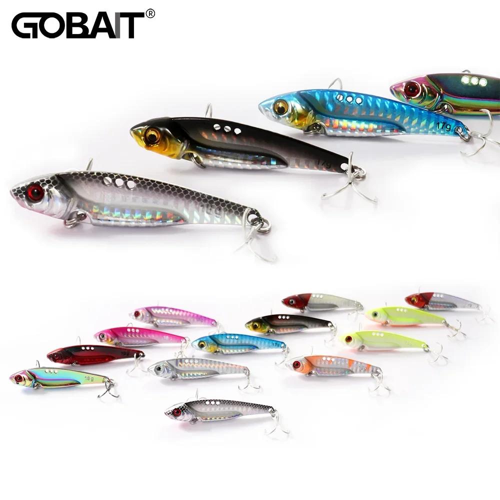 VIB leurre de pêche 7-18g lame métal coulant Spinner Vibration appât nageur Pesca pour bar brochet p