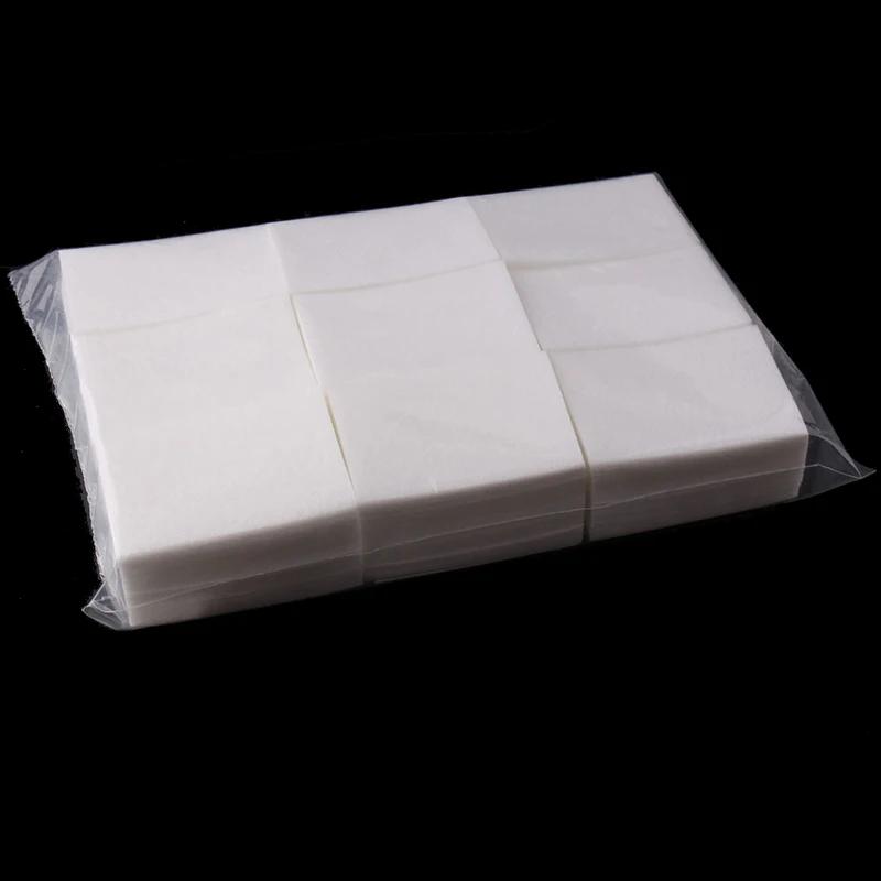 Lingettes à ongles non pelucheuses, lingettes à colle pour extensions de cils, tampons dissolvant de