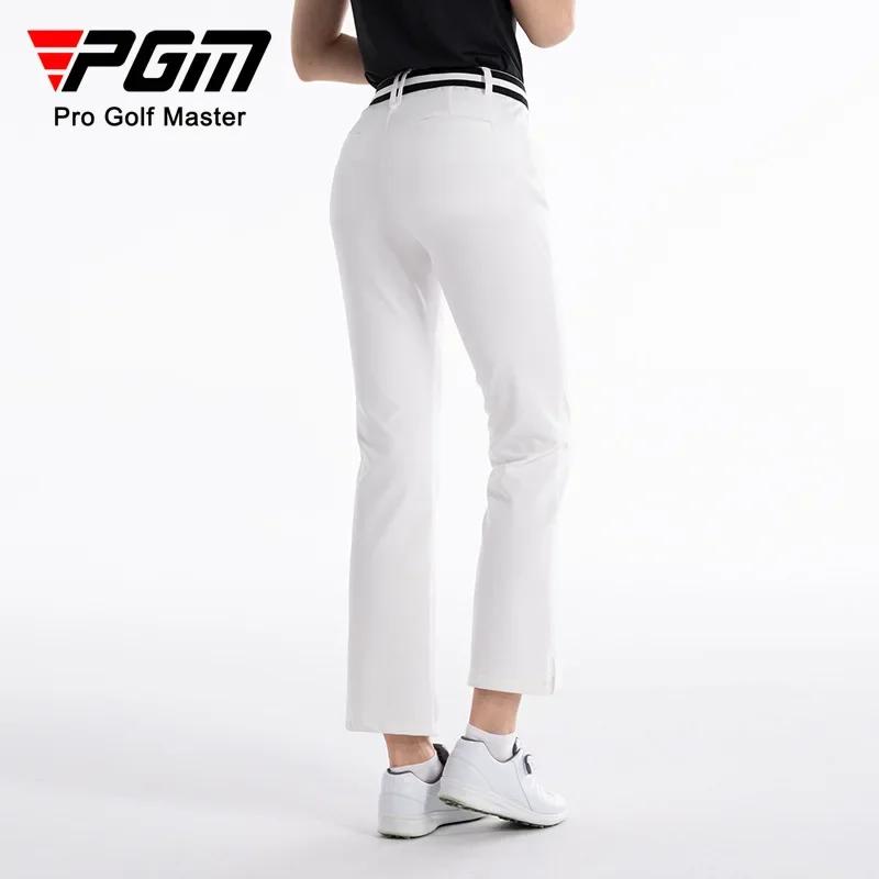 Pantalons golf femme élastiques été printemps - KUZ176 élégants à séchage rapide décontractés