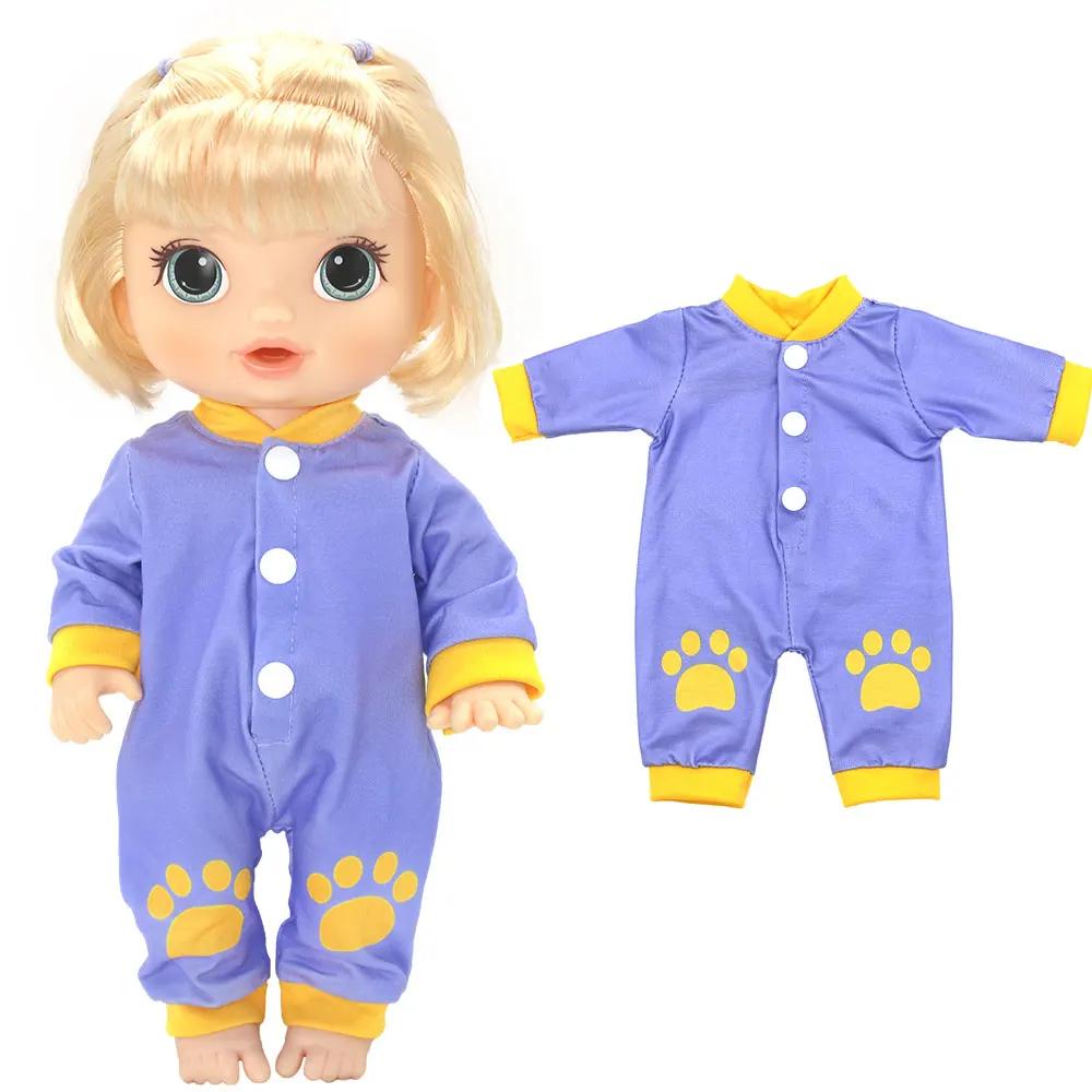 Vêtements de poupée pour bébé de 12 pouces, 30CM, jouets vivants, accessoires pour poupée rampante, 