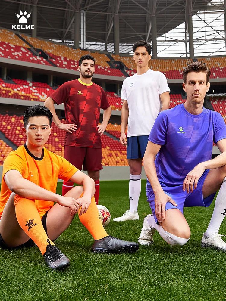 Kelme – ensemble de combinaison de Football personnalisée pour adultes, Short d'entraînement en plei