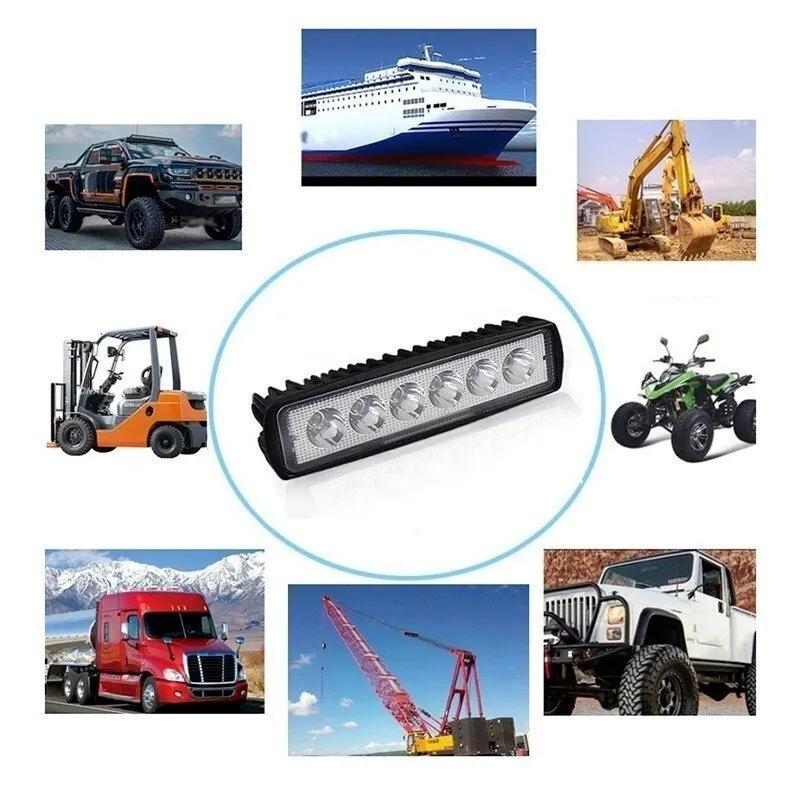 Phare de travail universel pour voiture, budgétaire haute luminosité, automobile tout-terrain, condu