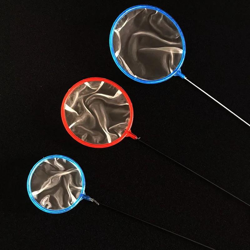 Accessoires d'aquarium à mailles fines, 2 pièces, poignée en acier inoxydable, filet de pêche pour A