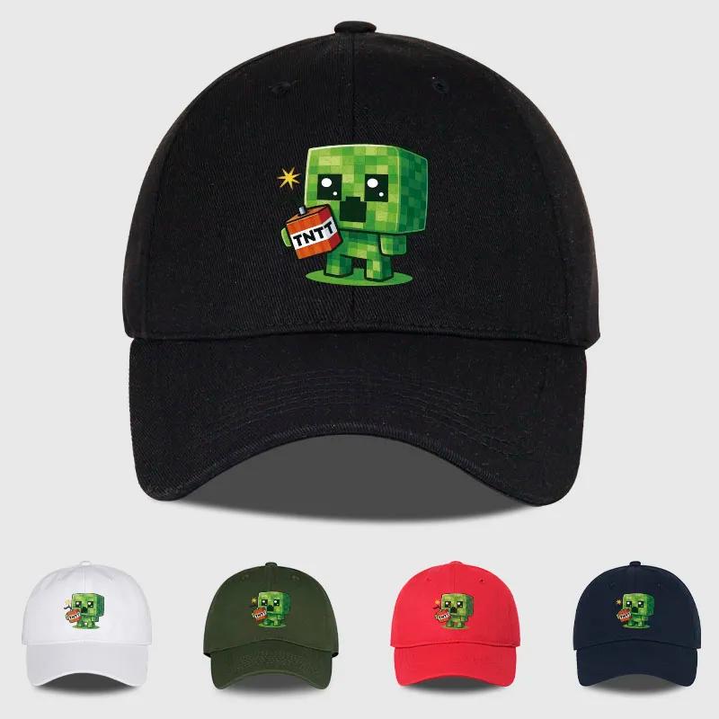 Casquette de baseball à motif Creeper |   Casquette Hip-Hop unisexe, légère et ajustée, idéale pour 