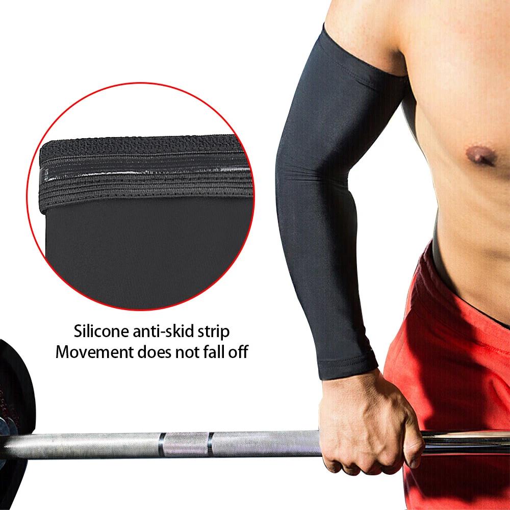 TopRunn Manchons de bras de refroidissement pour hommes et femmes, protection UV en plein air, manch