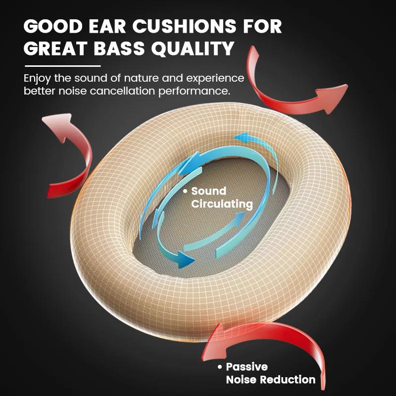 Edifier-Casque antibruit sans fil Hi-Res, casque Bluetooth léger, W820NB Plus, 43dB ANC, codec Sat A