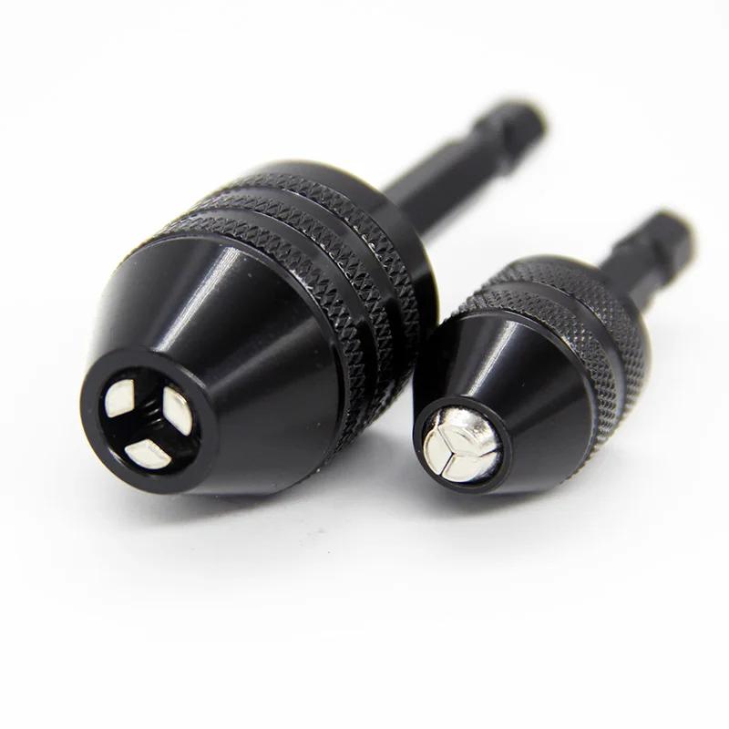Mandrin de perceuse, tournevis sans clé, adaptateur de pilote d'impact, Micro moteur électrique, pin